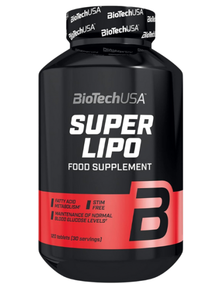 SUPER LIPO BiotechUsa - 120 tabs