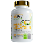 HYBRID MELATONIN PLUS 1.8 mg/cap Life Pro - 90 Vegancaps