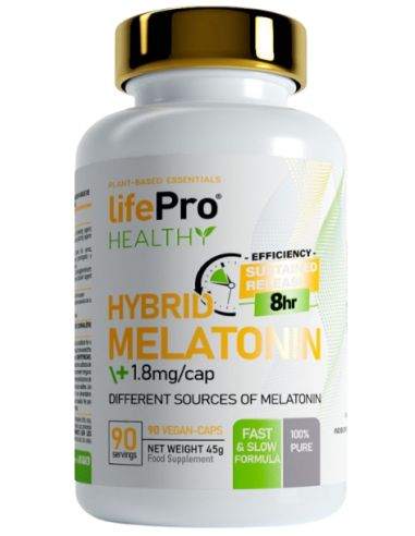 HYBRID MELATONIN PLUS 1.8 mg/cap Life Pro - 90...
