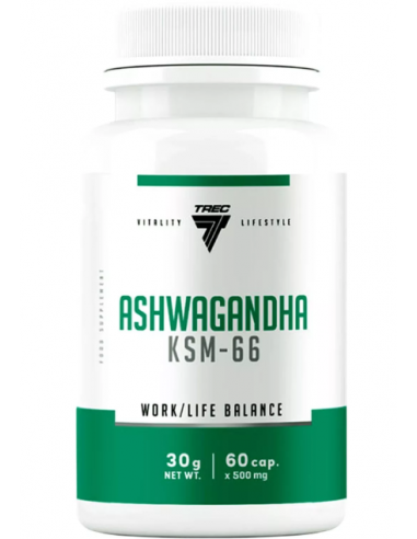 ASHWAGANDHA KSM-66 Trec Nutrition - 60 Caps