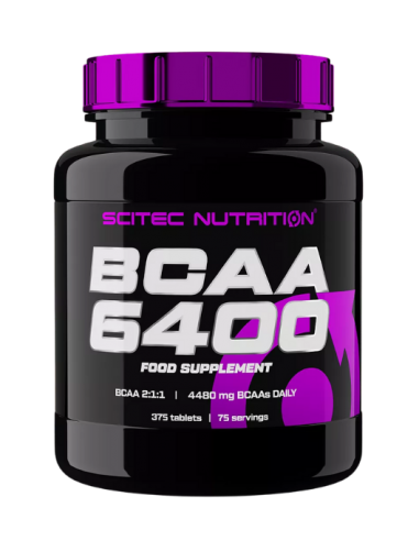 BCAA 6400 Scitec Nutrition - 375 tabs