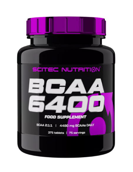 BCAA 6400 Scitec Nutrition - 375 tabs