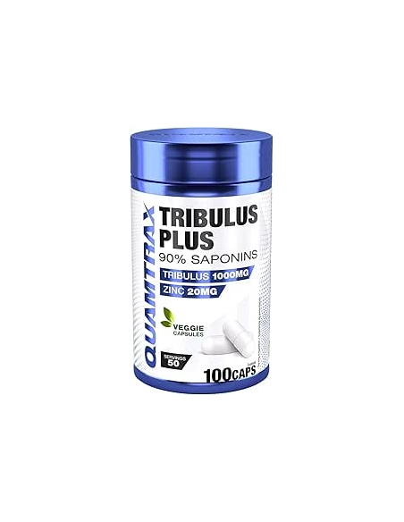 TRIBULUS PLUS New! 90% Saponina Quamtrax - 100 Tabs