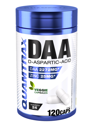 DAA Acido Aspartico Quamtrax - 120 caps
