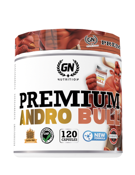 ANDRO BULL PREMIUM Sin Gluten GN Nutrition - 120 Caps