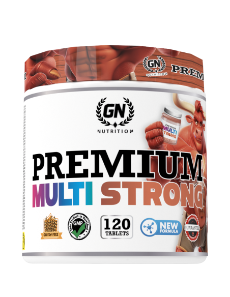 MULTISTRONG VITAMINS Sin gluten GN Nutrition - 120 caps