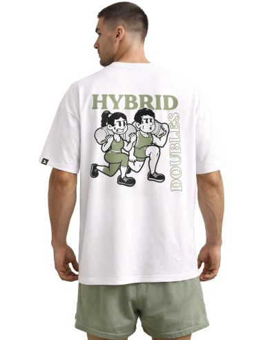 CAMISETA HYBRID DOUBLES Quamtrax - Oversize