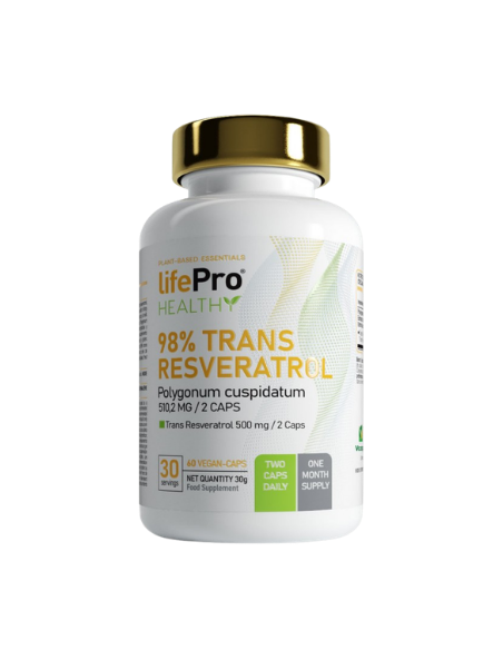 TRANS RESVERATROL 98% Life Pro - 60 caps