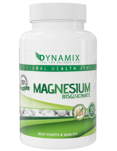 MAGNESIO BISGLICINATO Alta absorcion - Gluten...