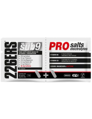 SUB9 Pro SALTS ELECTROLYTES 226ers - Pack Duplo