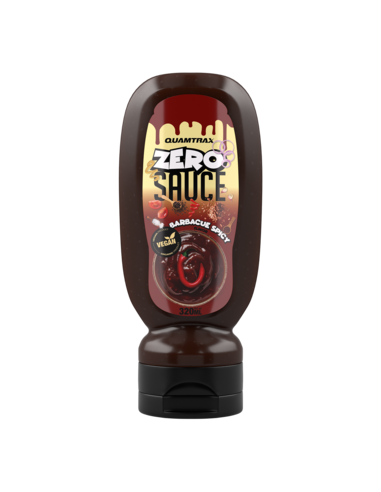 SALSA BARBACOA PICANTE ZERO Quamtrax - 330ML