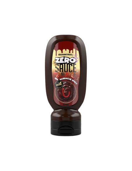 SALSA BARBACOA PICANTE ZERO Quamtrax - 330ML