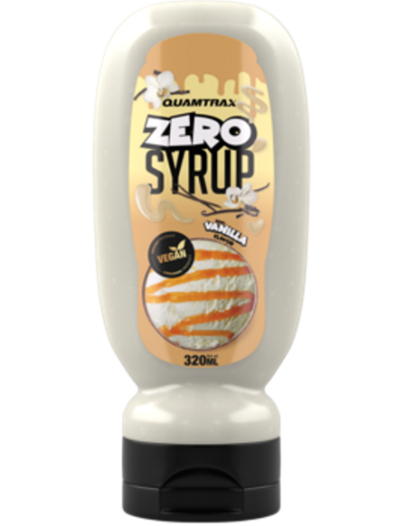 SIROPE VAINILLA ZERO Quamtrax - 330 ml