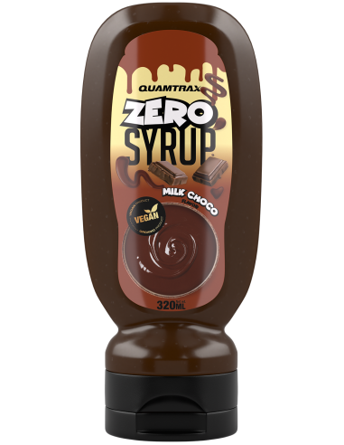 SIROPE DE CHOCOLATE ZERO Quamtrax - 330 ml