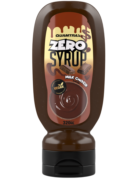 SIROPE DE CHOCOLATE ZERO Quamtrax - 330 ml