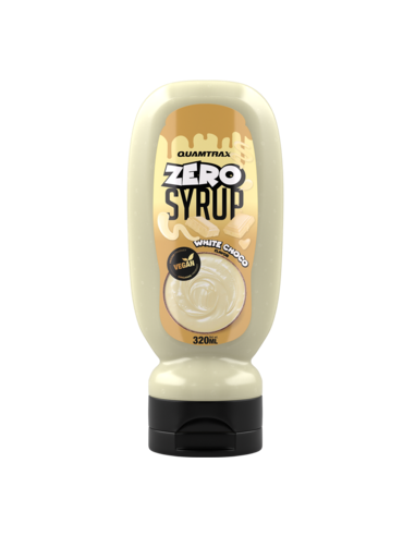 SIROPE CHOCO BLANCO ZERO Quamtrax - 330ML