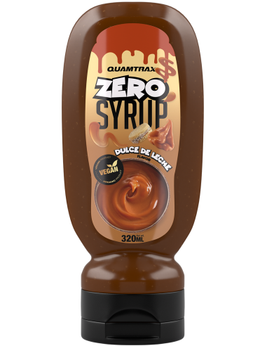 SIROPE DULCE DE LECHE ZERO Quamtrax - 330 ml