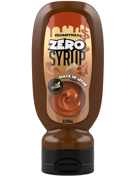 SIROPE DULCE DE LECHE ZERO Quamtrax - 330 ml