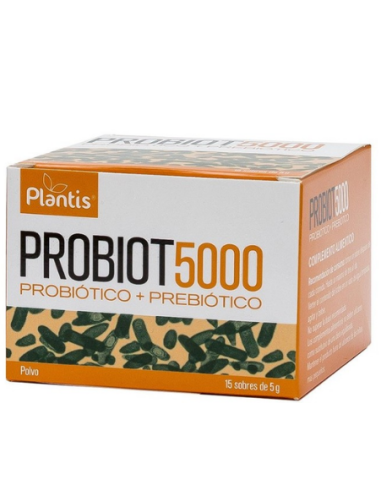 PROBIOT 5000 PROBIOTICO + PREBIOTICO Plantis...