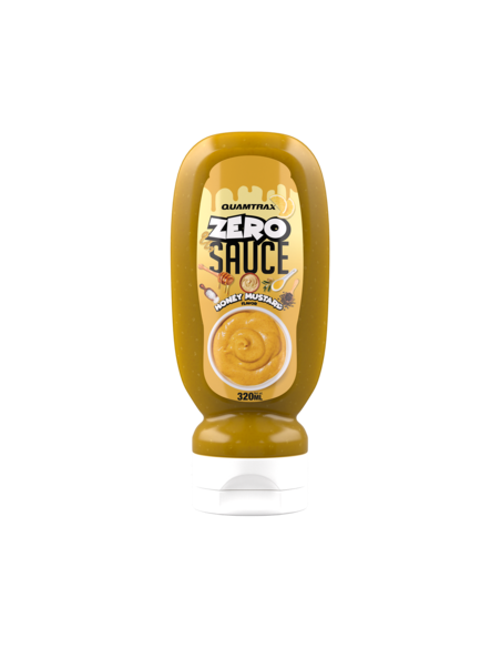 SALSA MOSTAZA MIEL ZERO Quamtrax - 330 ml