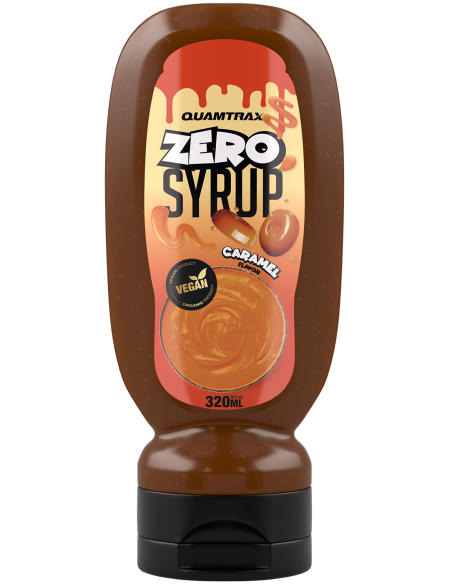 SIROPE DE CARAMELO ZERO Quamtrax - 330 ml
