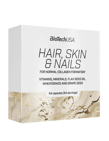 HAIR, SKIN & NAILS BiotechUsa - 54 Caps