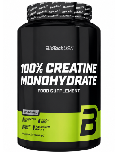 100% CREATINE MONOHYDRATE BiotechUsa - 1000 gr